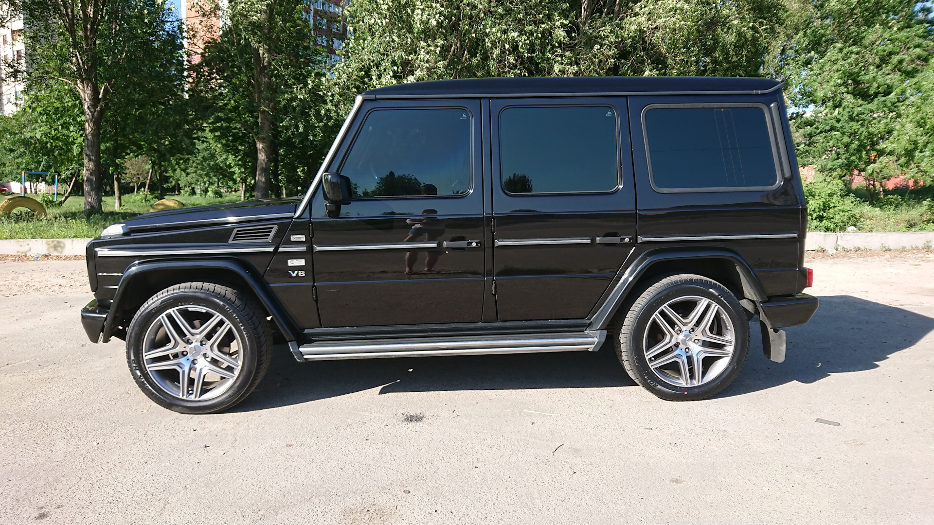 Mercedes-Benz G-Class (W463) 5.0 бензиновый 2002 | на DRIVE2