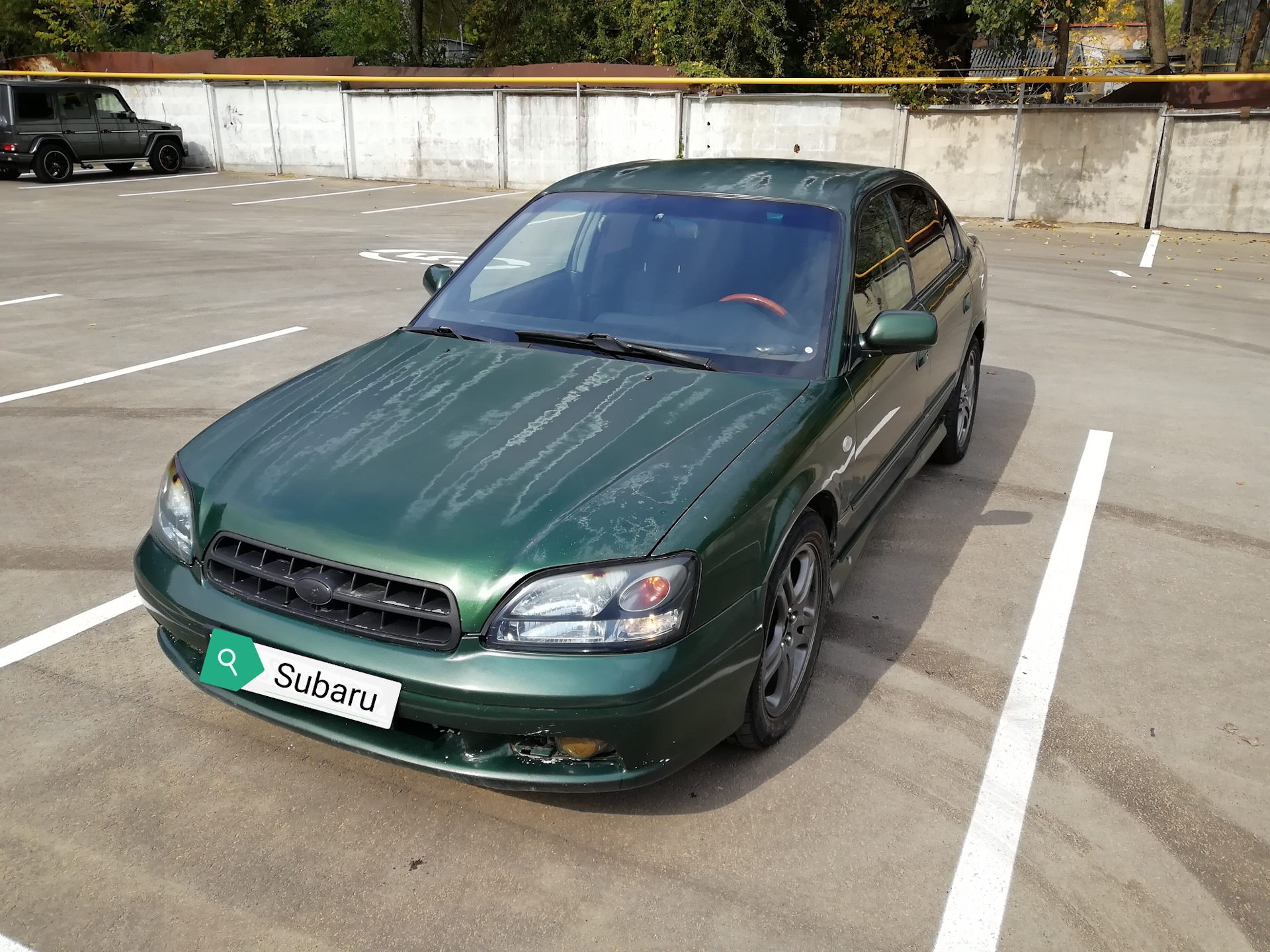 Автоэмаль Green Mica Subaru Legacy