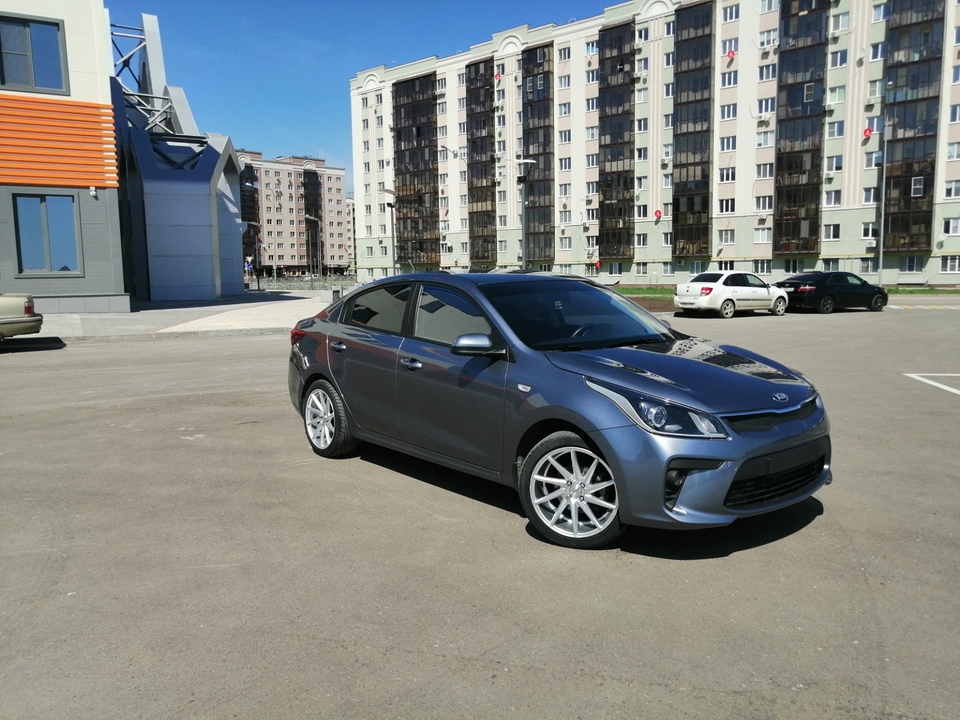 Каркасные шторки 👌 доп дальний свет🚘 — KIA Rio (4G), 1,6 л, 2019 года ...