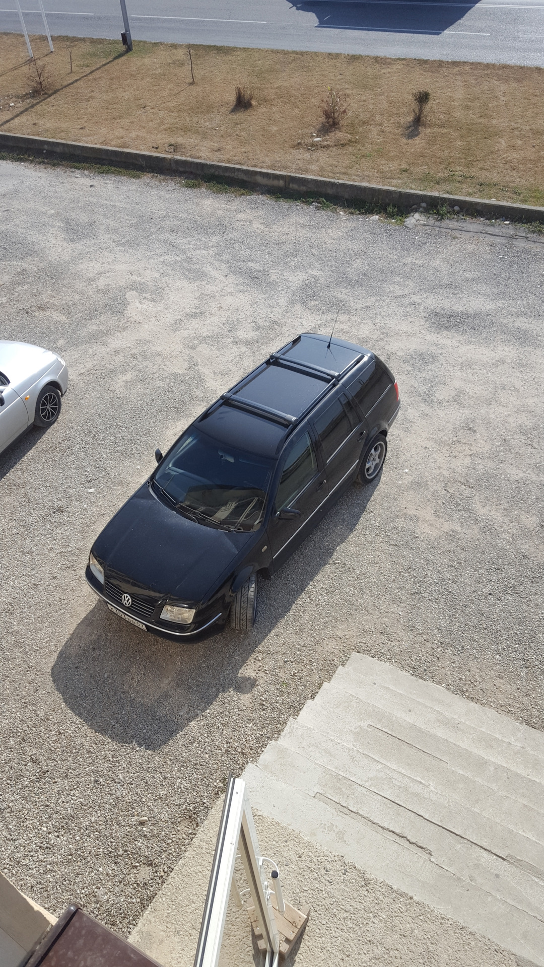 Поперечины INTER на крышу — Volkswagen Bora Variant, 1,6 л, 2002 года ...