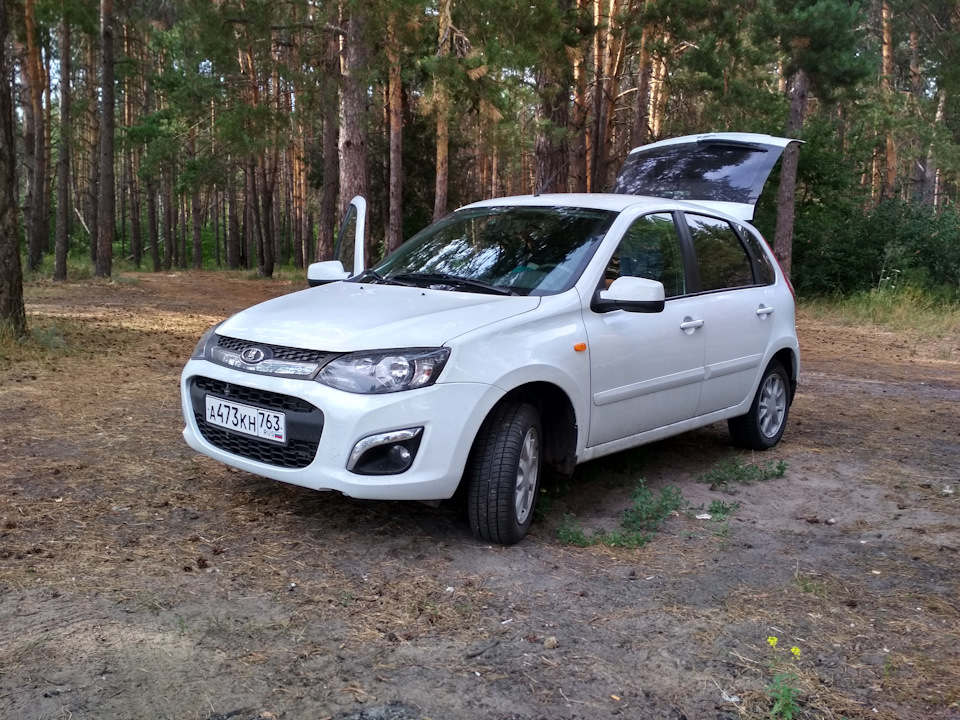 Смена масла, проблемный задний дворник — Lada Калина Хэтчбек (2G), 1,6 ...