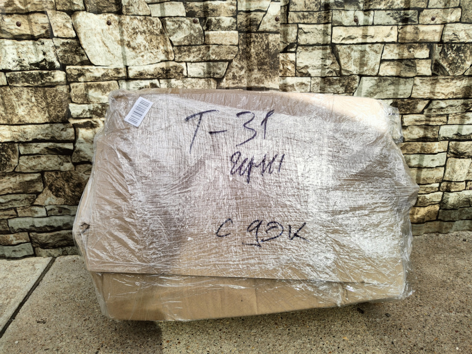 Упаковано было вот так, ничего не повредилось, все чётко — Nissan X-Trail II (t31)