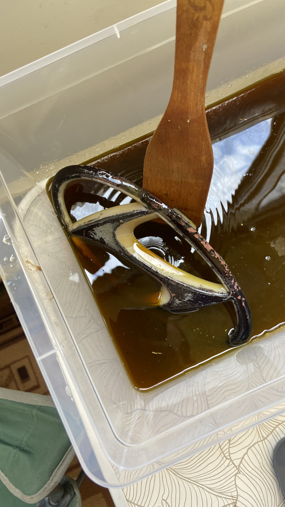 Снятие хрома с эмблемы решетки радиатора — Hyundai Creta (1G), 2 л ...