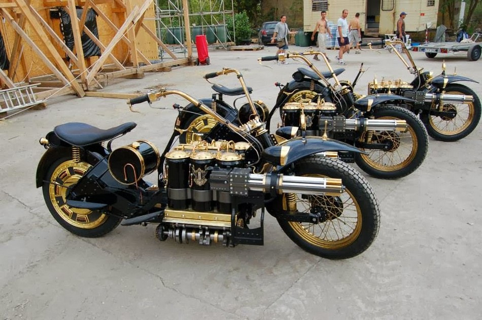 Steampunk Harley Davidson