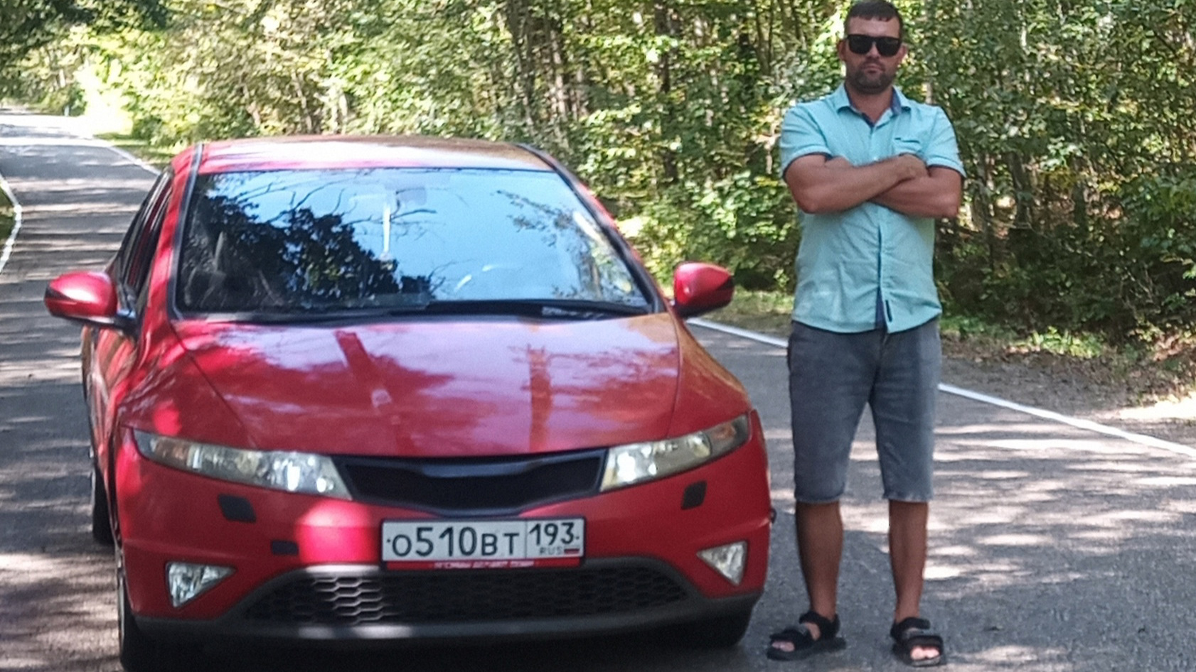 Honda Civic 5D (8G) 1.8 бензиновый 2008 | 👽Red Аlien👽 на DRIVE2