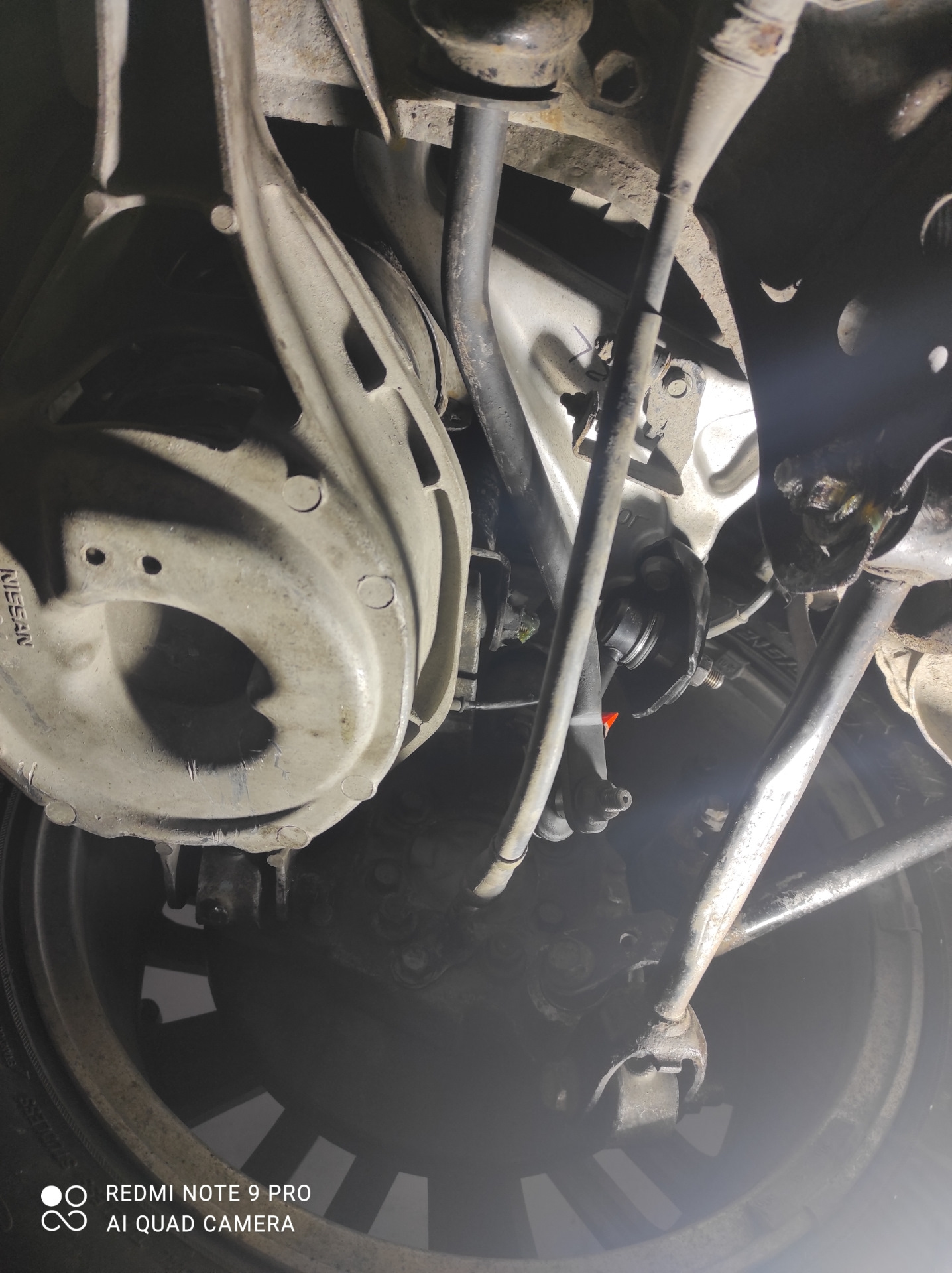Задняя подвеска, комплексный ремонт . — Nissan Teana (J32), 3,5 л, 2008 ...