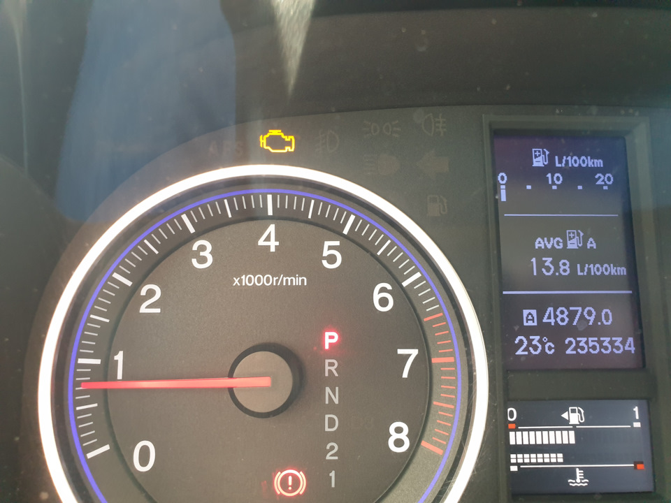 Замена датчика детонации — Honda CR-V (RE), 2,4 л, 2012 года | поломка ...