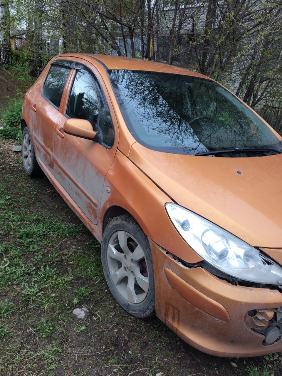 Машина продана после дтп — Peugeot 307, 1,6 л, 2006 года | продажа машины |  DRIVE2