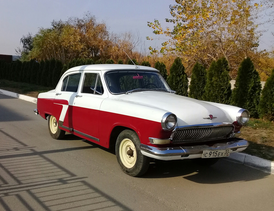 Выезд после покраски из гаража. — ГАЗ 21, 2,4 л, 1964 года | кузовной ...