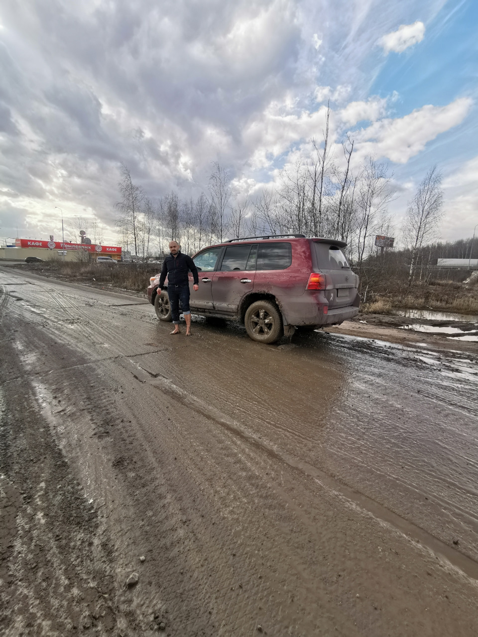 Чем больше джип, тем дальше бежать за трактором — Toyota Land Cruiser 200,  4,5 л, 2012 года | просто так | DRIVE2