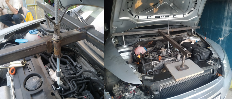 Приспособление Типа VAG T30099 — Skoda Octavia A5 Mk2