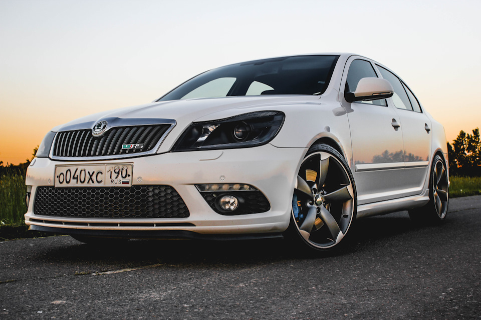 Фотогид по выбору колес - Skoda Octavia RS A5 Mk2, 2 л, 2006 года колёсные диски