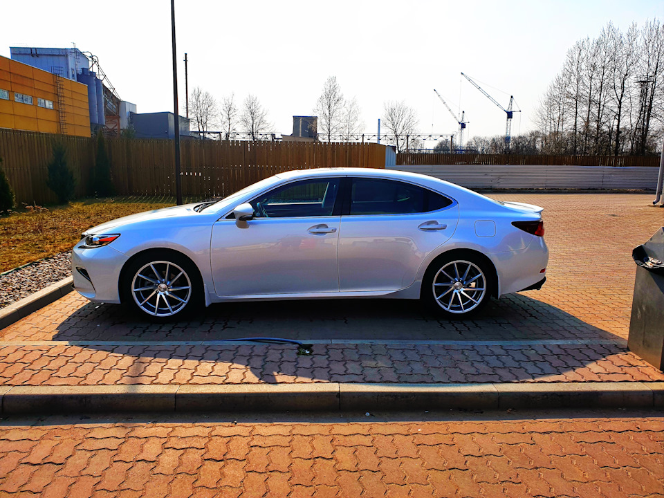 Накладки на кнопки регулировки сидений — Lexus ES (XV60), 2,5 л, 2015 ...