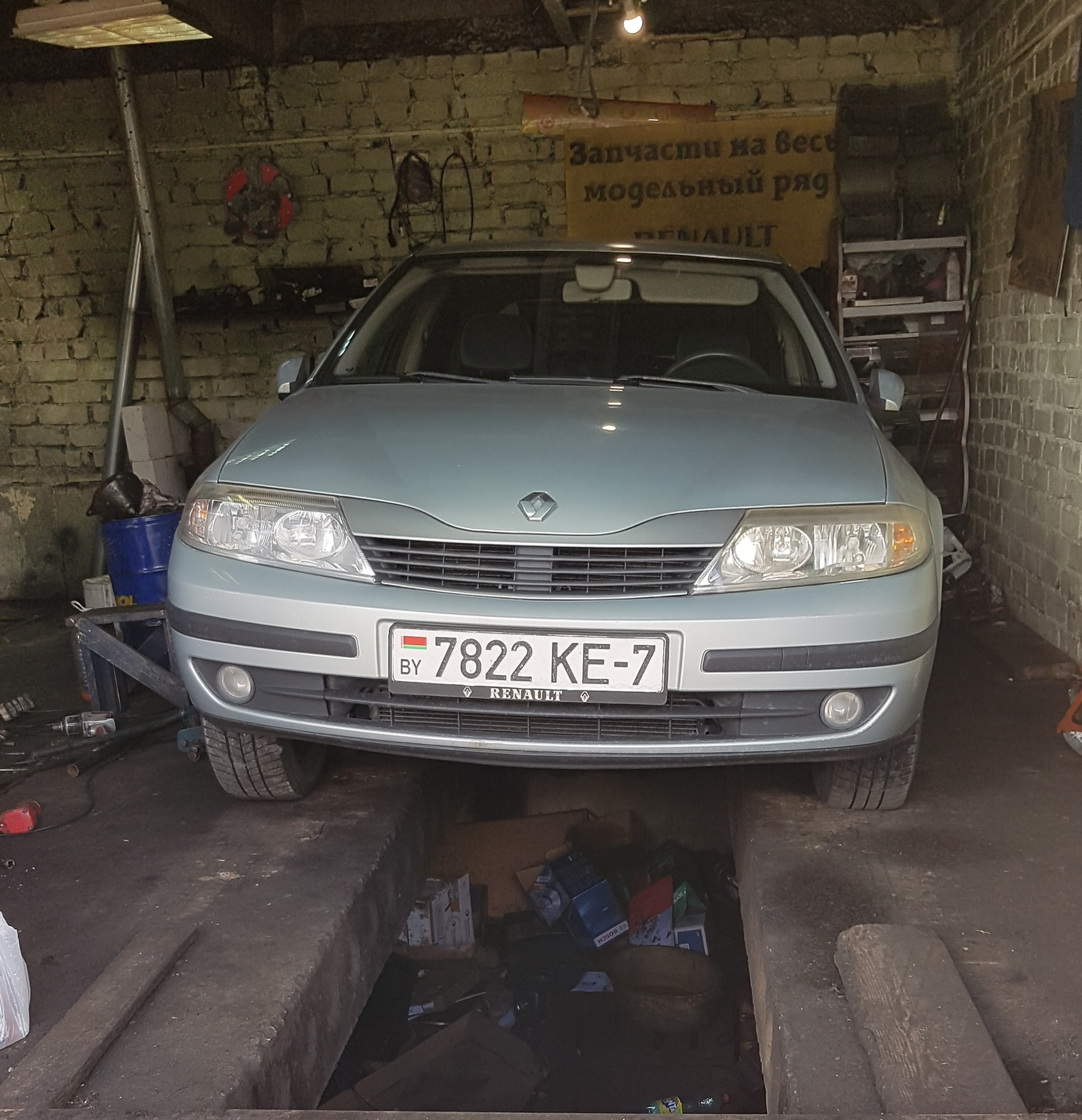 Замена: шаровые, наконечники, сайлентблоки рычагов. — Renault Laguna II,  1,6 л, 2001 года | расходники | DRIVE2