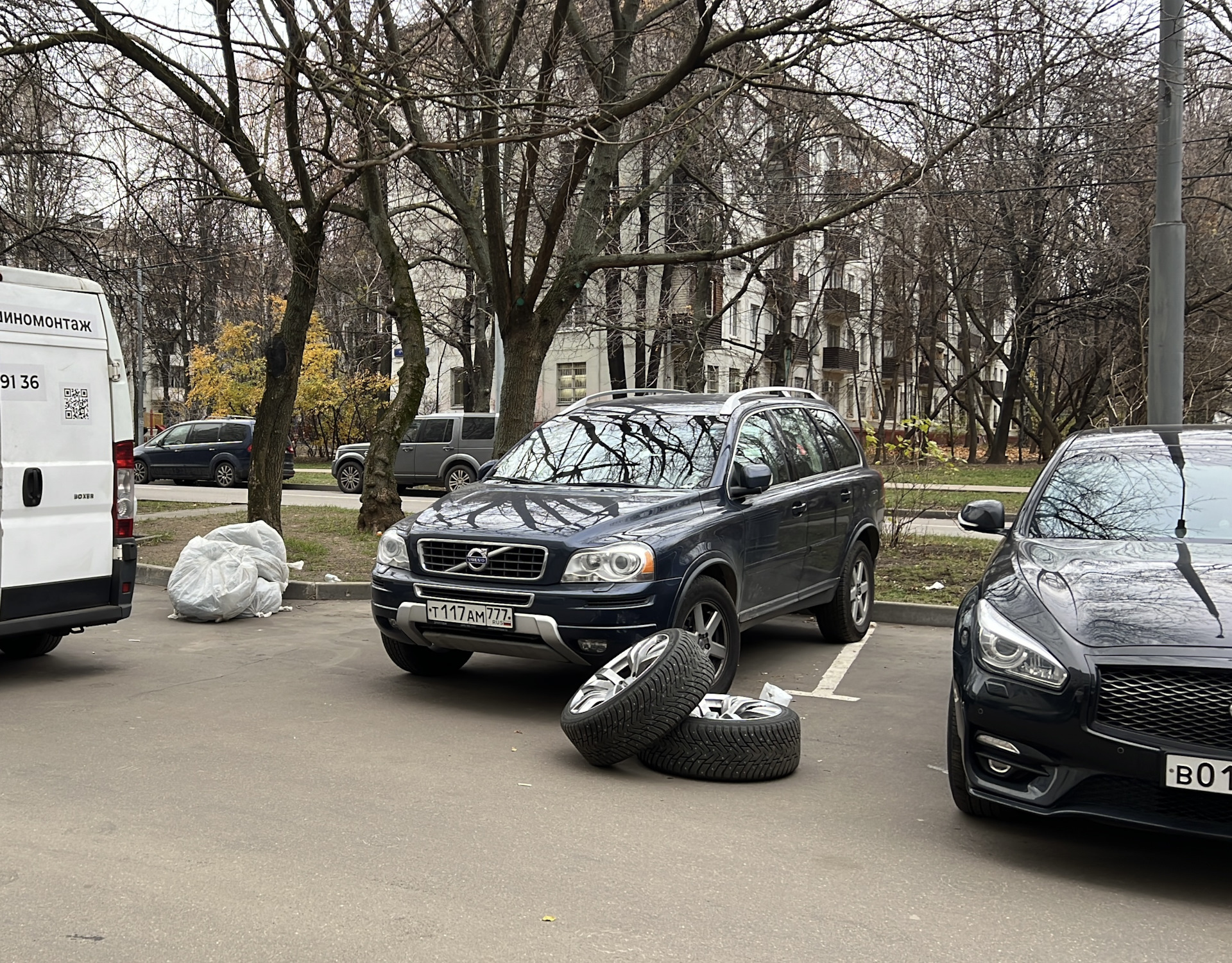 1️⃣4️⃣ ️ лето/зима мобильный монтаж — Infiniti Q70, 3,7 л, 2017 года ...