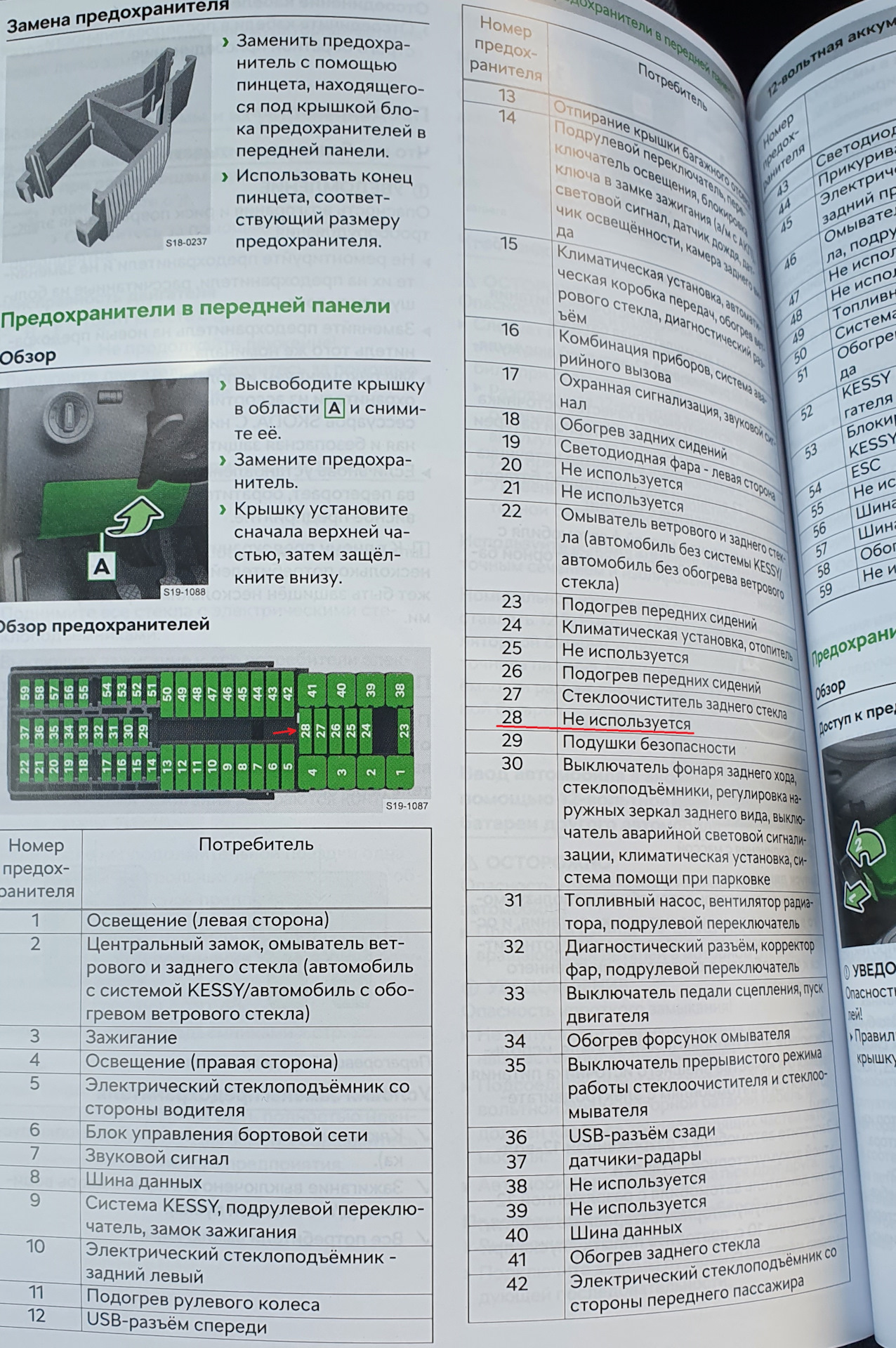 Видеорегистратор от блока предохранителей — Skoda Rapid (2G), 1,4 л ...