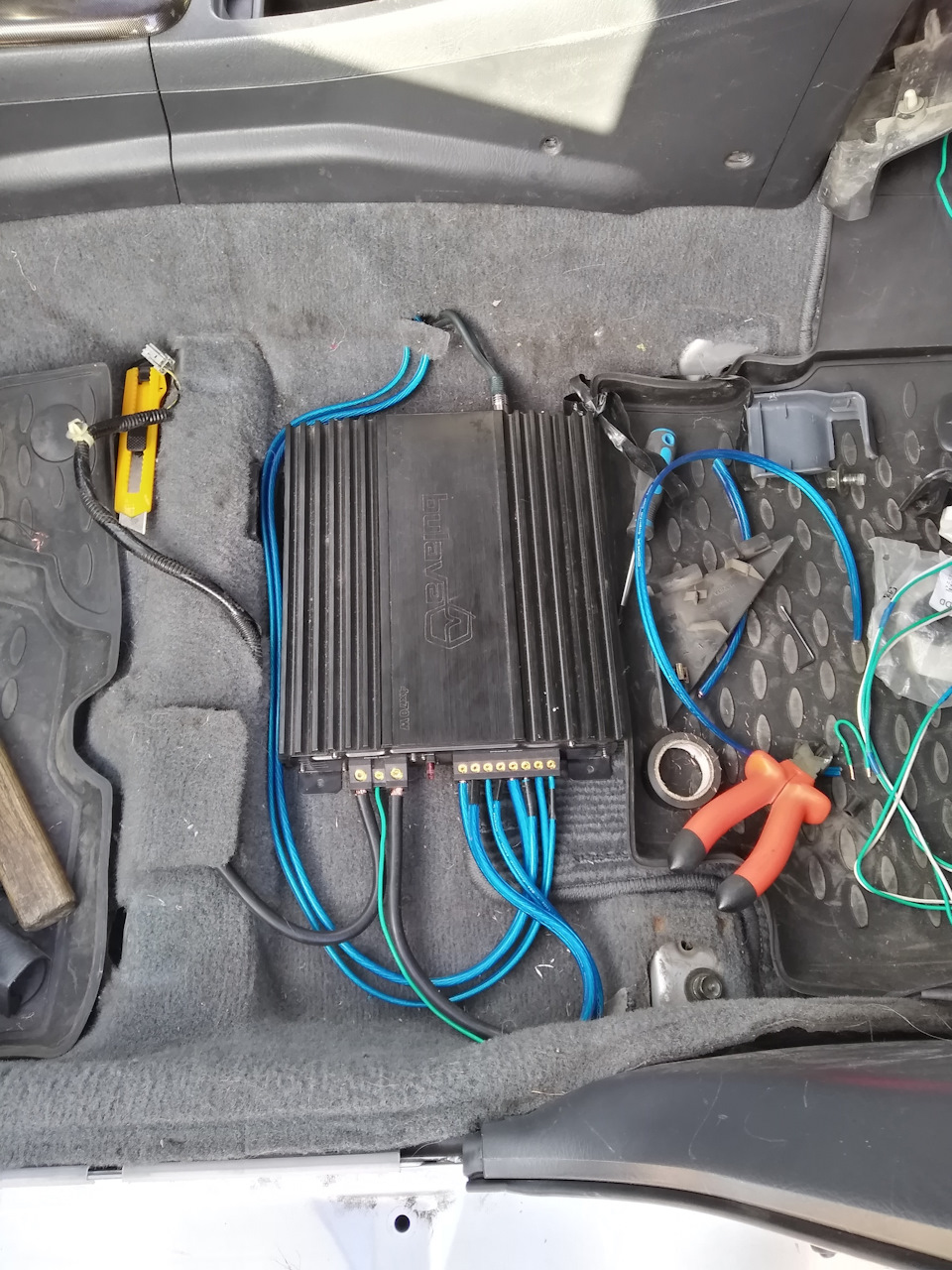 Усилитель на фронт) — Honda Torneo, 2,2 л., 2000 года | автозвук | DRIVE2