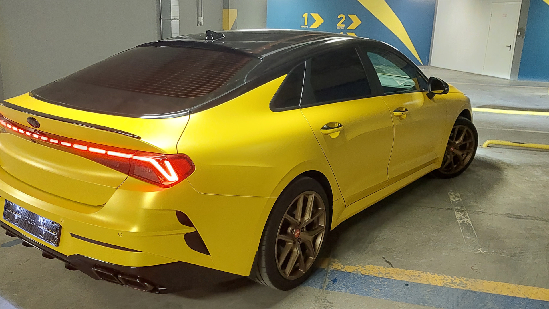 KIA K5 (3G) 2.0 бензиновый 2020 | Чёрный катер на DRIVE2