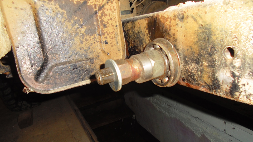 Как выбить (достать) переднюю ось рессоры без лишних мучений — УАЗ ...