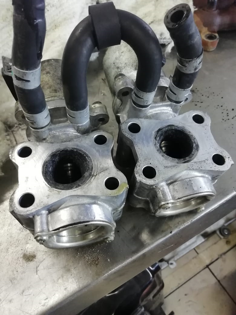 Чистка ЕГР, промывка системы впуска — Toyota Land Cruiser 200, 4,5 л ...