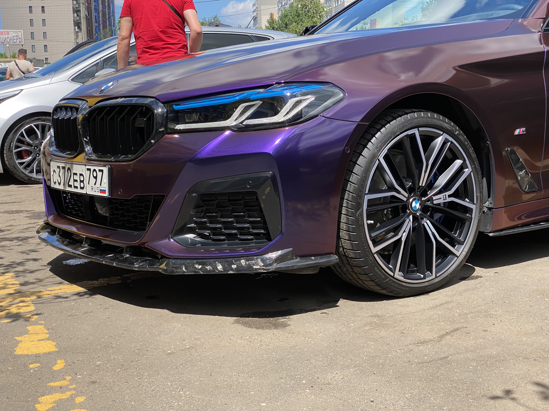 Кованый карбон BMW m5