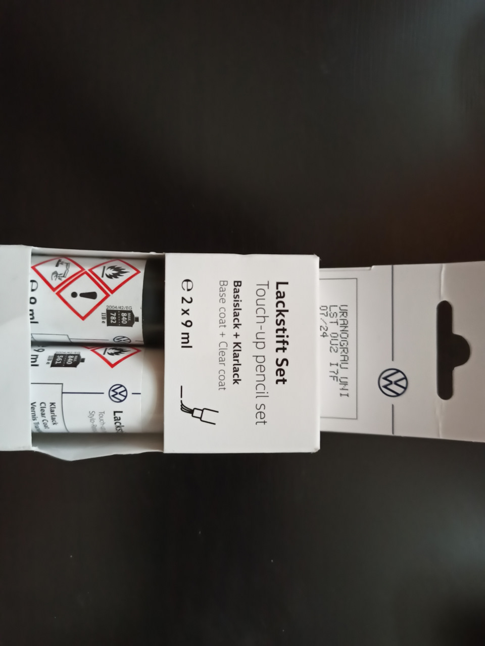 4. Набор для подкраски сколов — Volkswagen Polo Sedan, 1,6 л, 2013 года ...