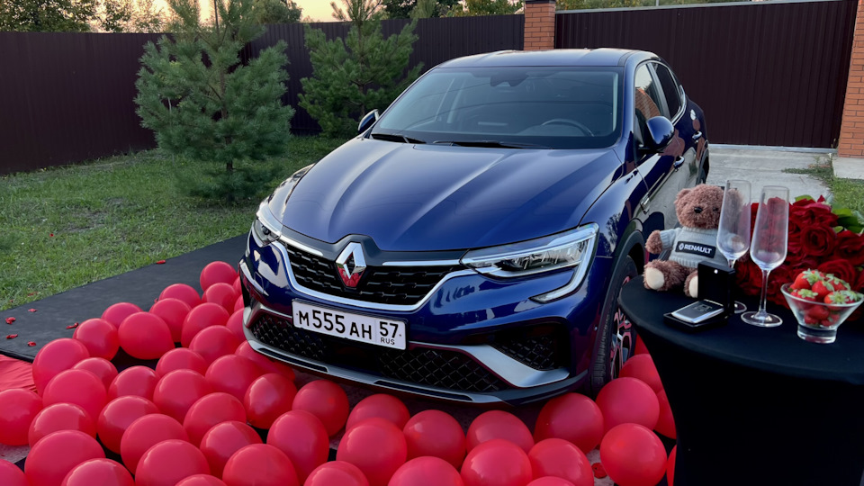 Renault Arkana RS’ка первая в РФ
