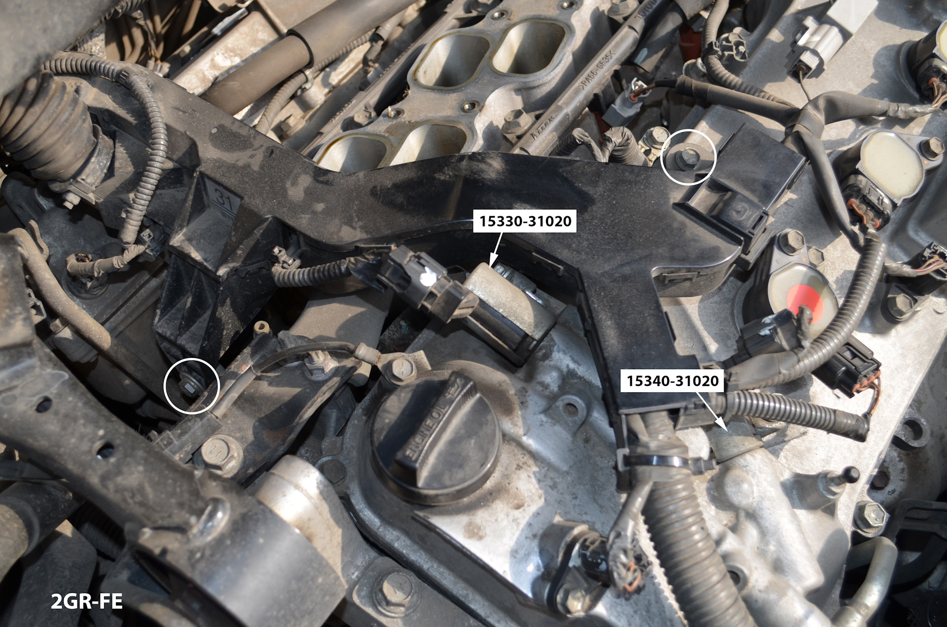 Клапан vvti 1mz fe где находится