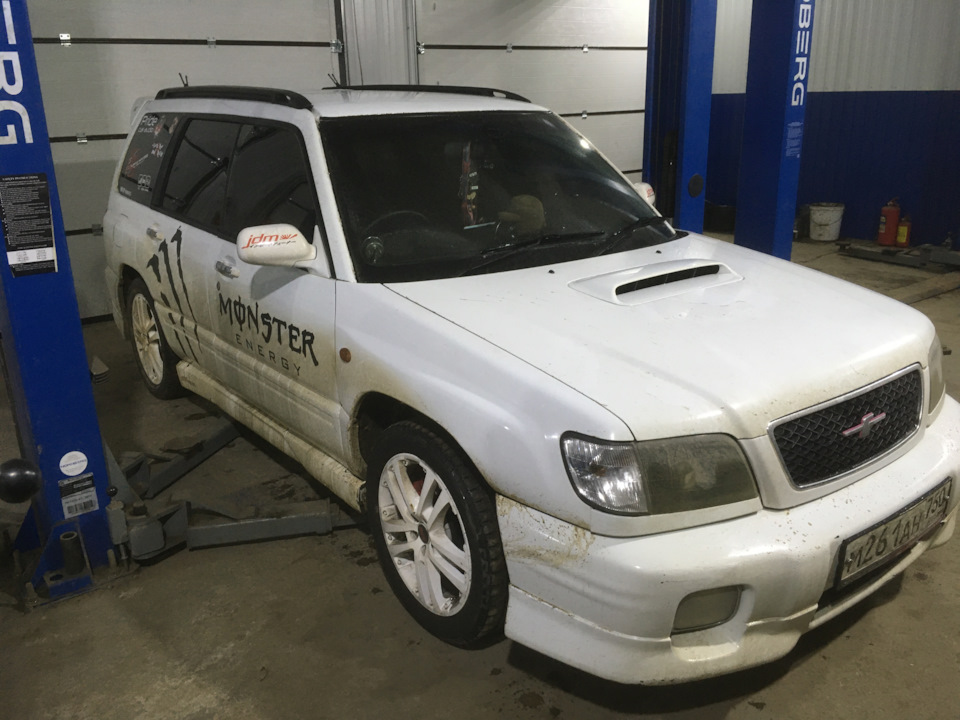 Замена ступичного подшипника — Subaru Forester (SF), 2 л, 1997 года ...