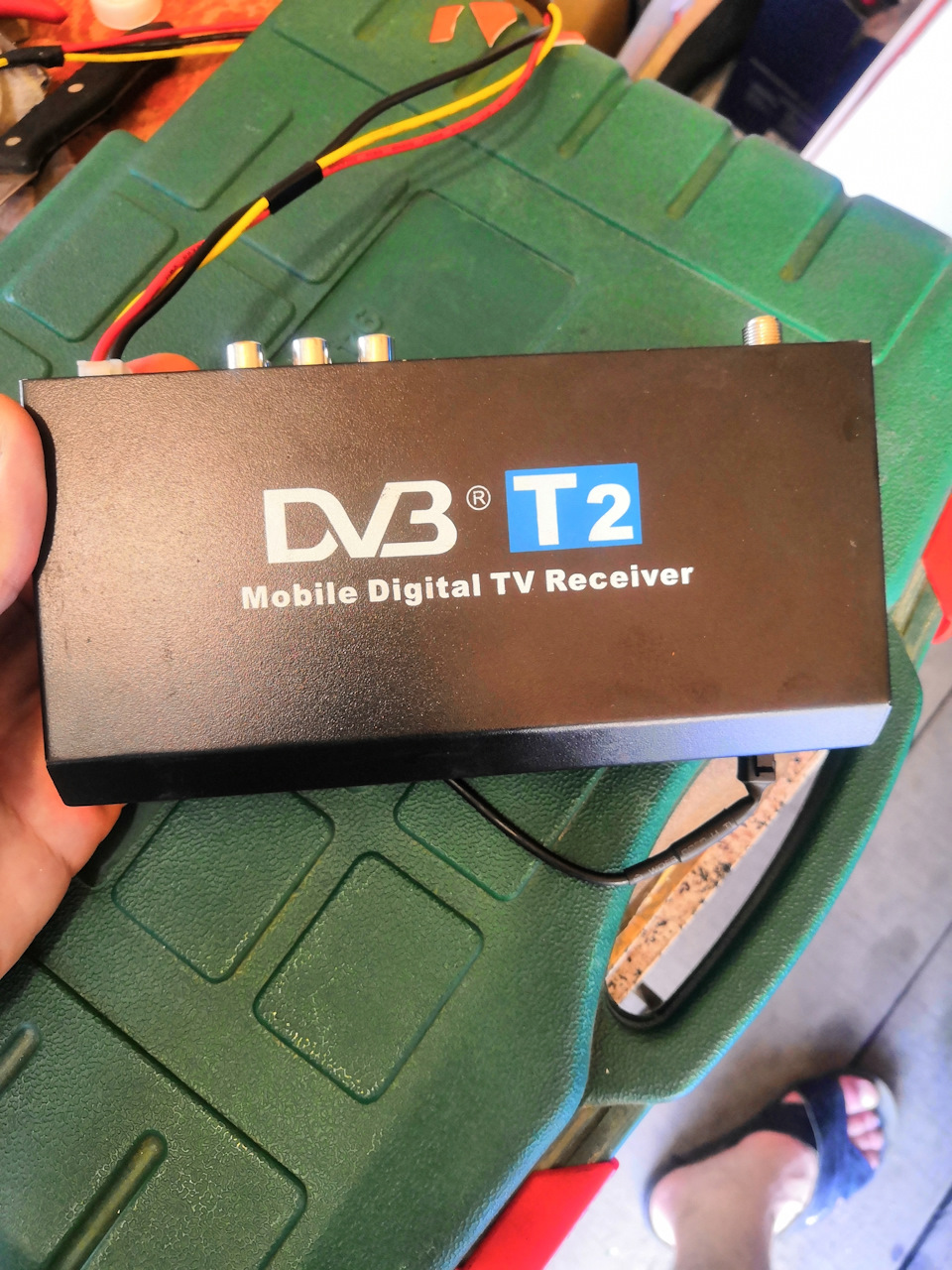 Установка DVB T2 приставки — Honda Fit (3G), 1,5 л, 2014 года ...