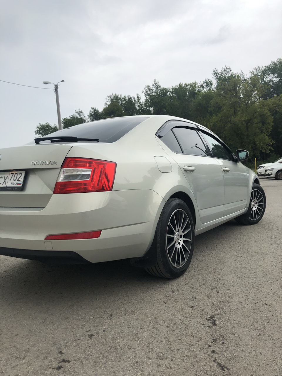 Поставил новые диски r17 — Skoda Octavia A7 Mk3, 1,2 л, 2014 года |  колёсные диски | DRIVE2