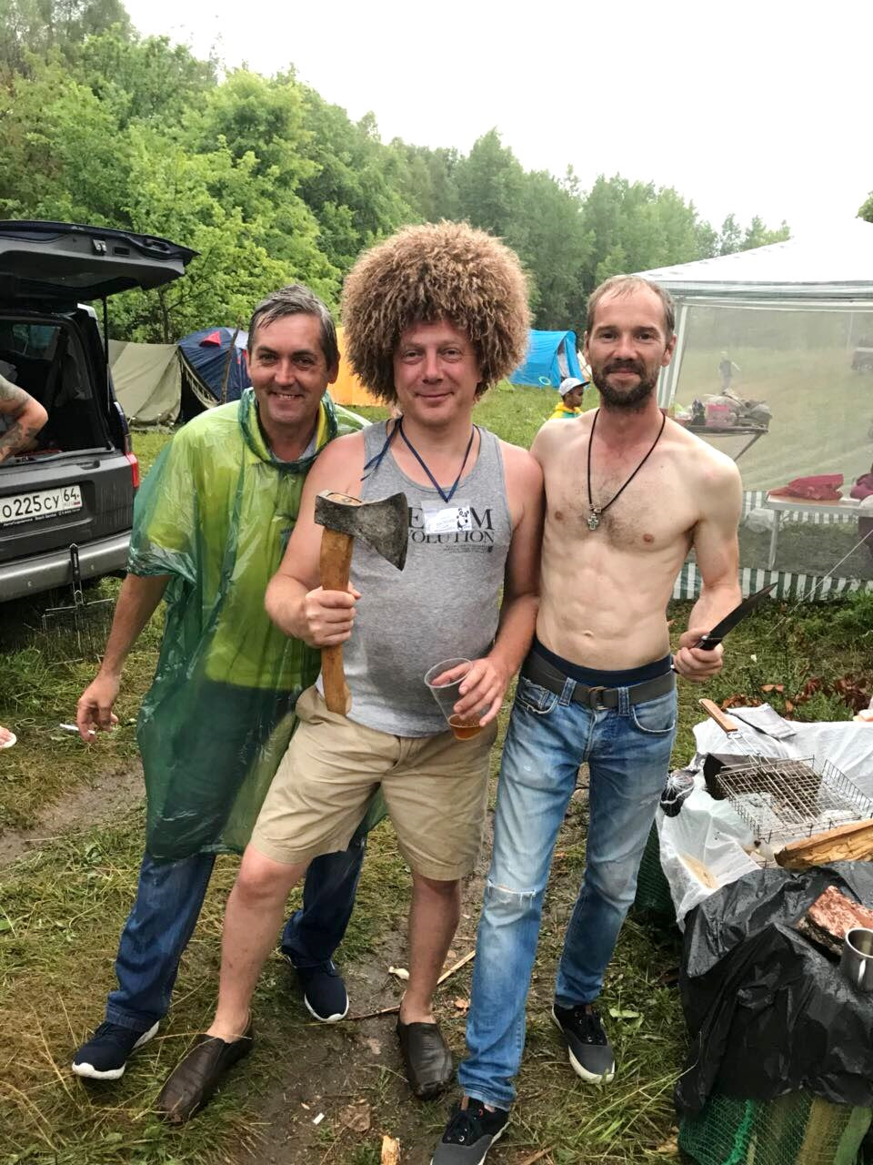 Сергей, Василий и Денис — Honda Element