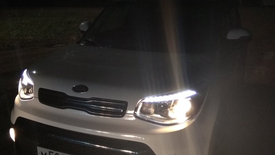 Лампа ближнего света — KIA Soul (2G), 2 л, 2018 года | своими руками ...