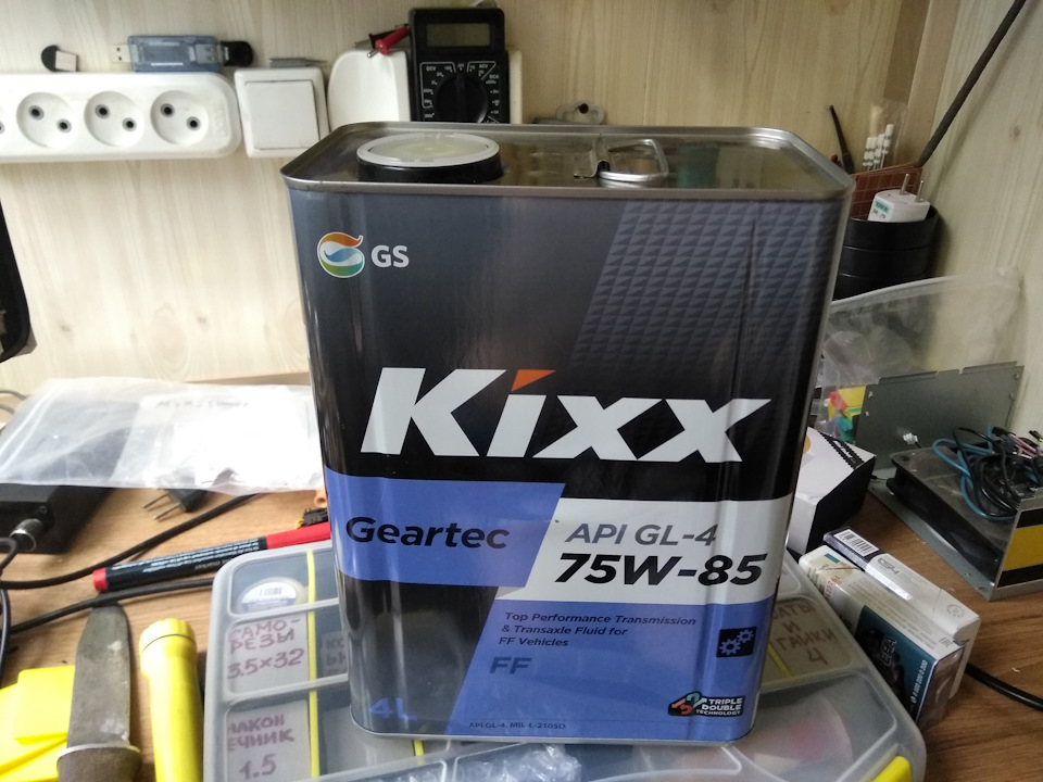 Замена масла в коробке передач — Lada Калина универсал, 1,6 л, 2010 ...