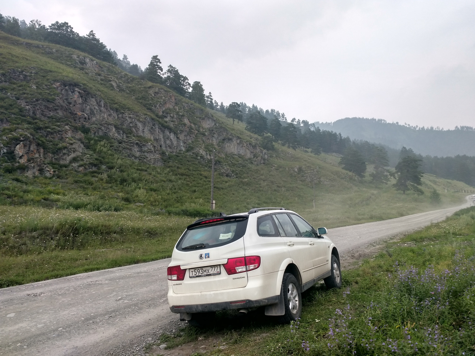 Ехать на LD с разными колесами можно, но не совсем. — SsangYong Kyron, 2 л,  2014 года | наблюдение | DRIVE2