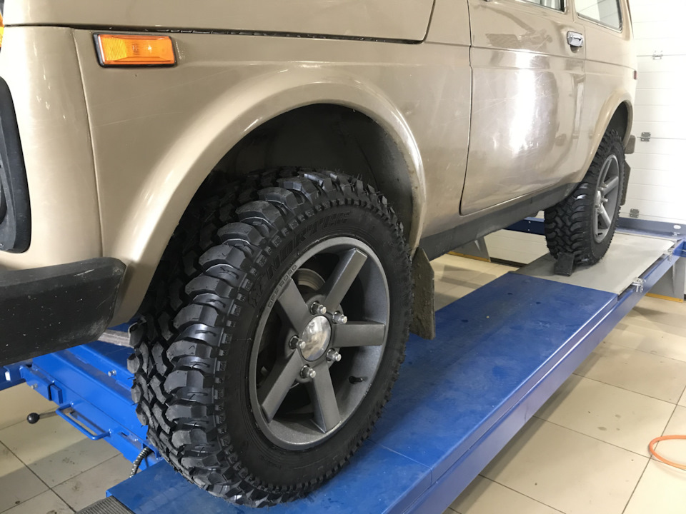 Шины МТ на лето Cordiant Off-Road 2 205/70 R16 — Lada 4x4 3D, 1,7 л ...