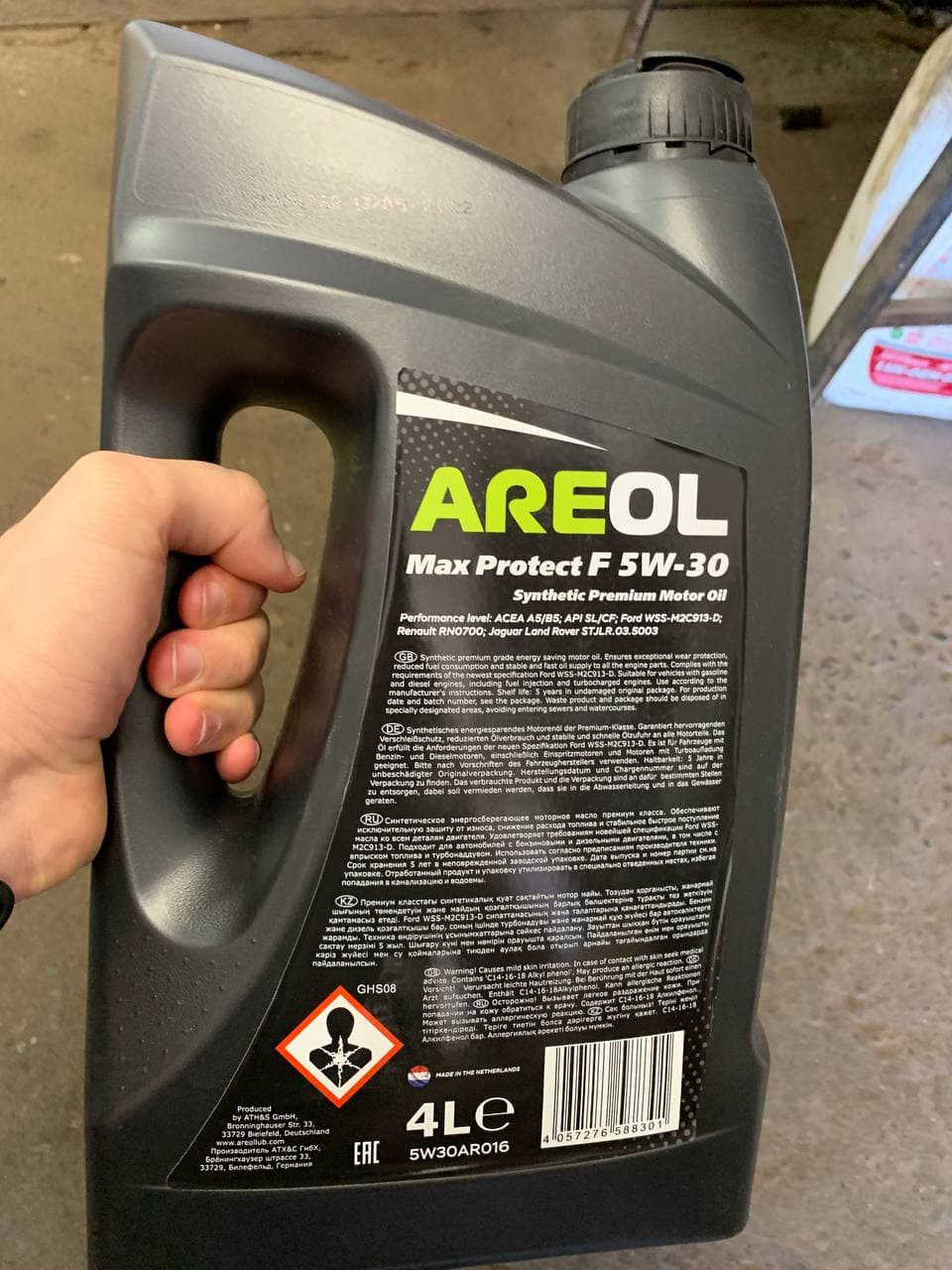 Areol eco protect 5w 30