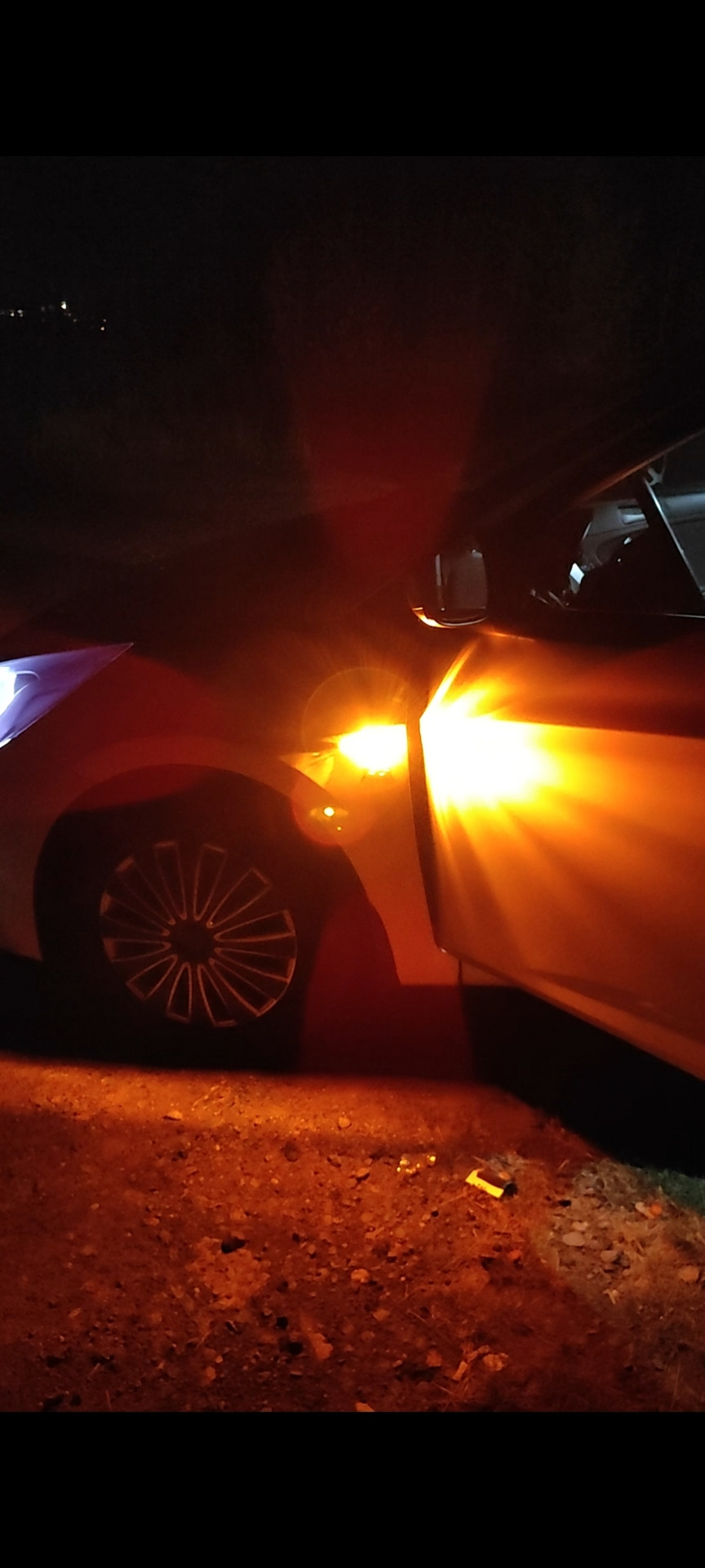 Диодные лампочки в поворотник крыла — Hyundai Solaris (1G), 1,6 л, 2015 ...