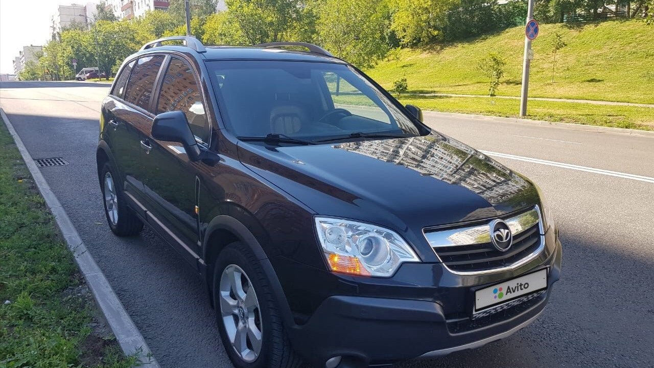 Opel Antara 2011 черный