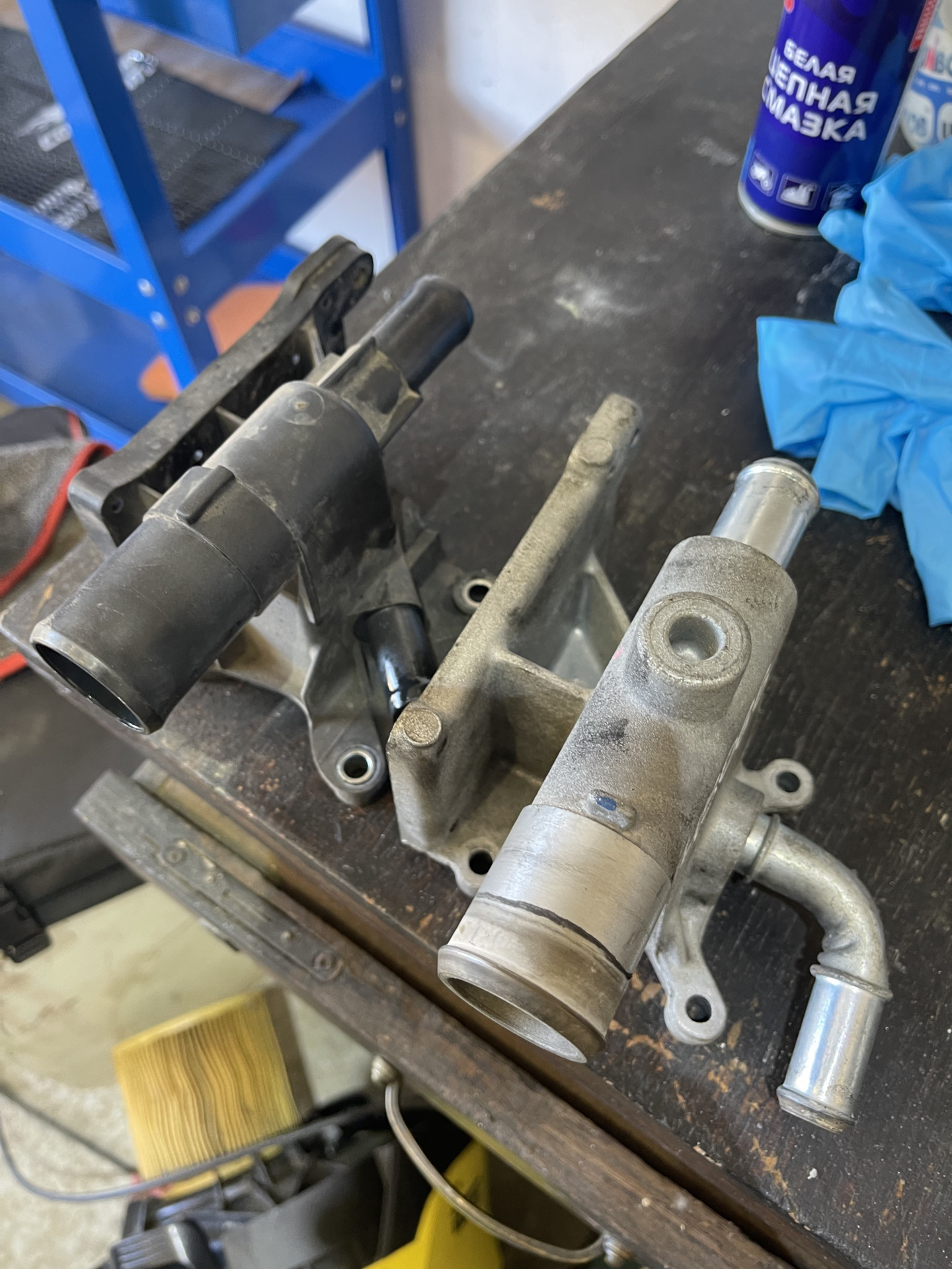 замена фланца системы охлаждения. 037121688, кольцо уплотнительное, vag. замена тройник охлаждения гольф 2. ауди 1. E46 m54 фланец системы охлаждения.