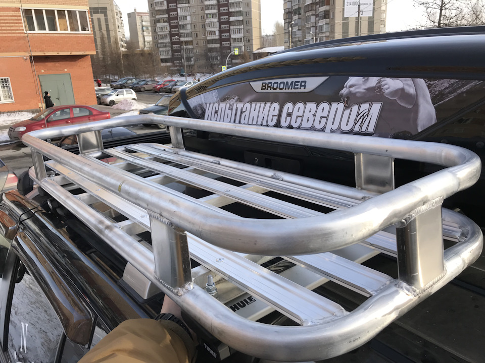 Багажная корзина на крышу автомобиля своими руками