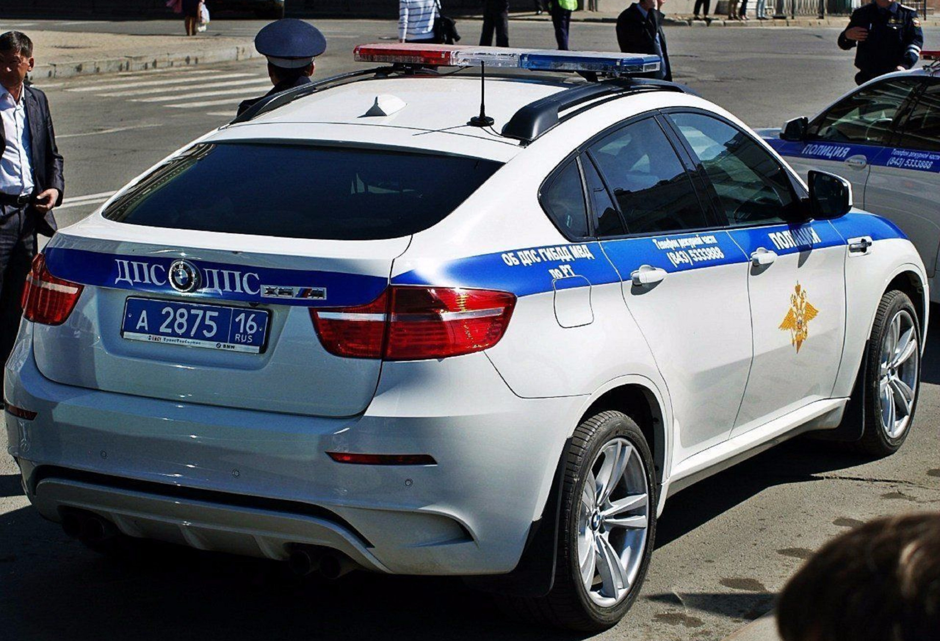 BMW x6 Polizei