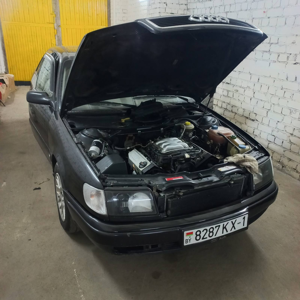 Электрика (коса моторная) — Audi 100 (C4), 2,6 л, 1993 года | поломка ...