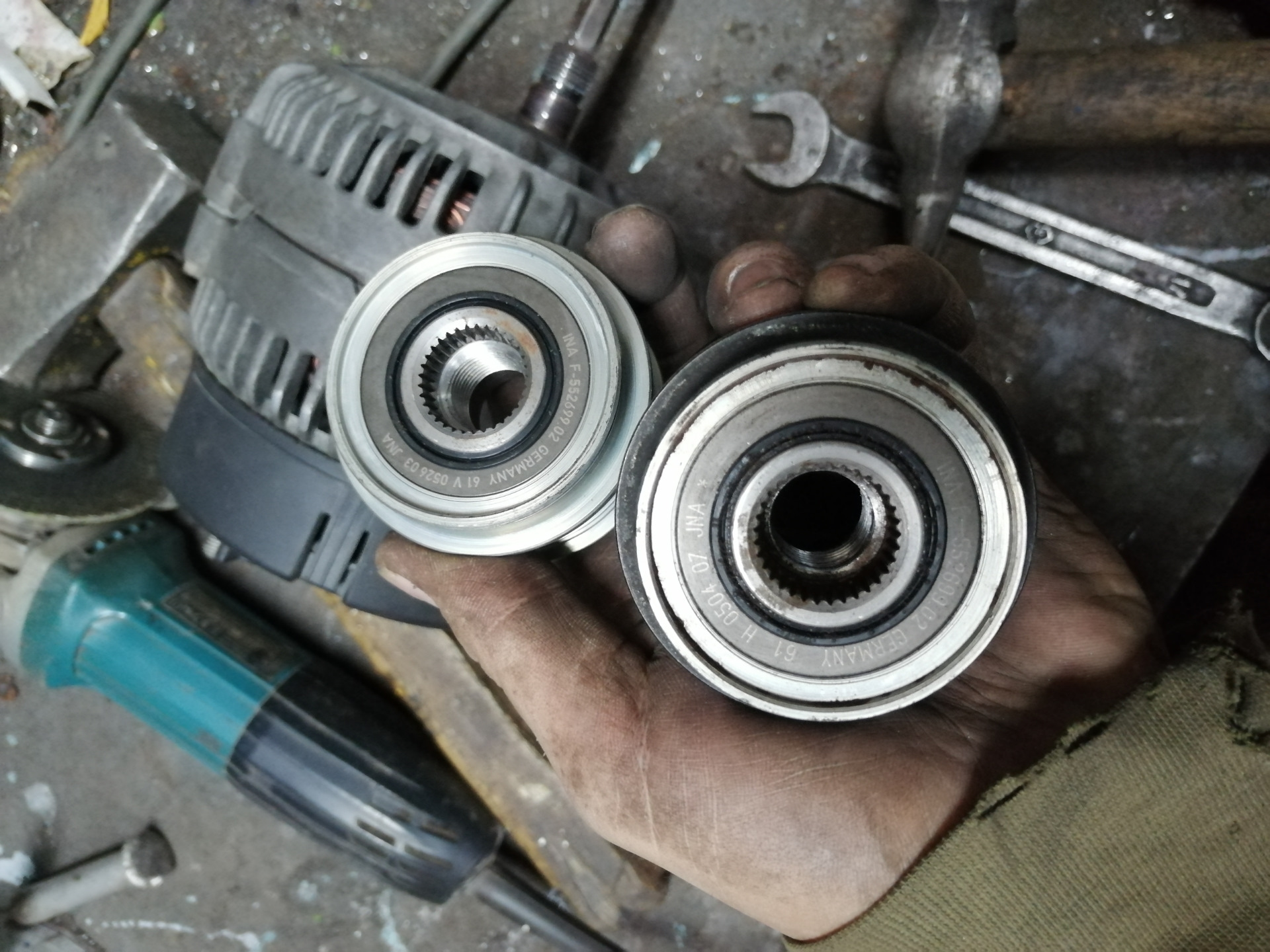 Моргает свет…прыгает напряжение. Реставрация генератора и замена ...