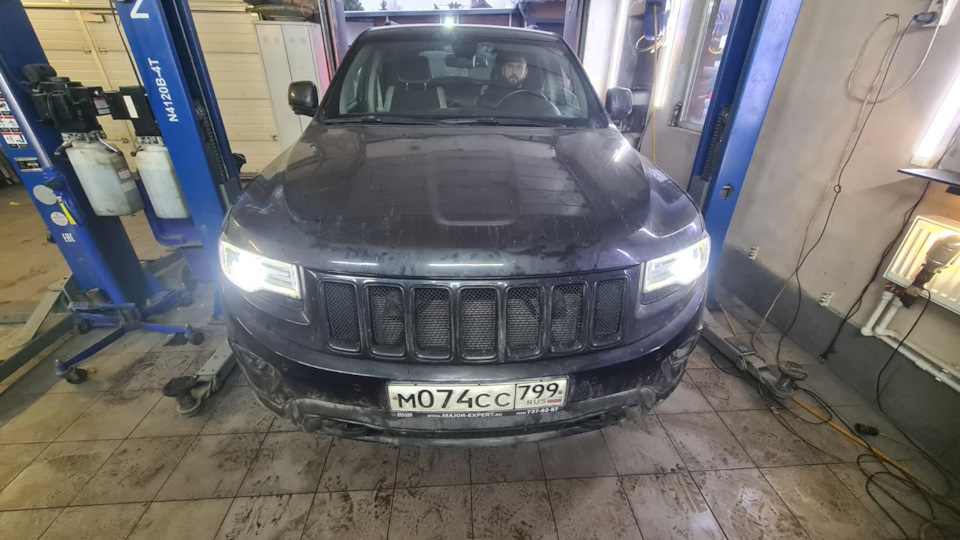 Установка универсального катализатора Jeep Grand Cherokee 2013г. в ВАМ ...