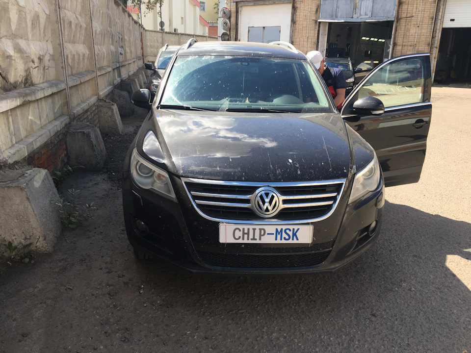 Чип-тюнинг Volkswagen Tiguan 2.0 170 л.с. 2008 г.в. Перевод на Е2 ...