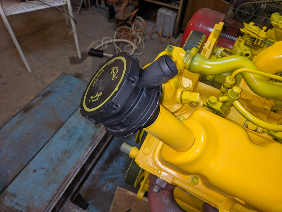 Восстановление Сапун-маслоуловитель. — Ford Transit (5G), 2,5 л, 1997 ...