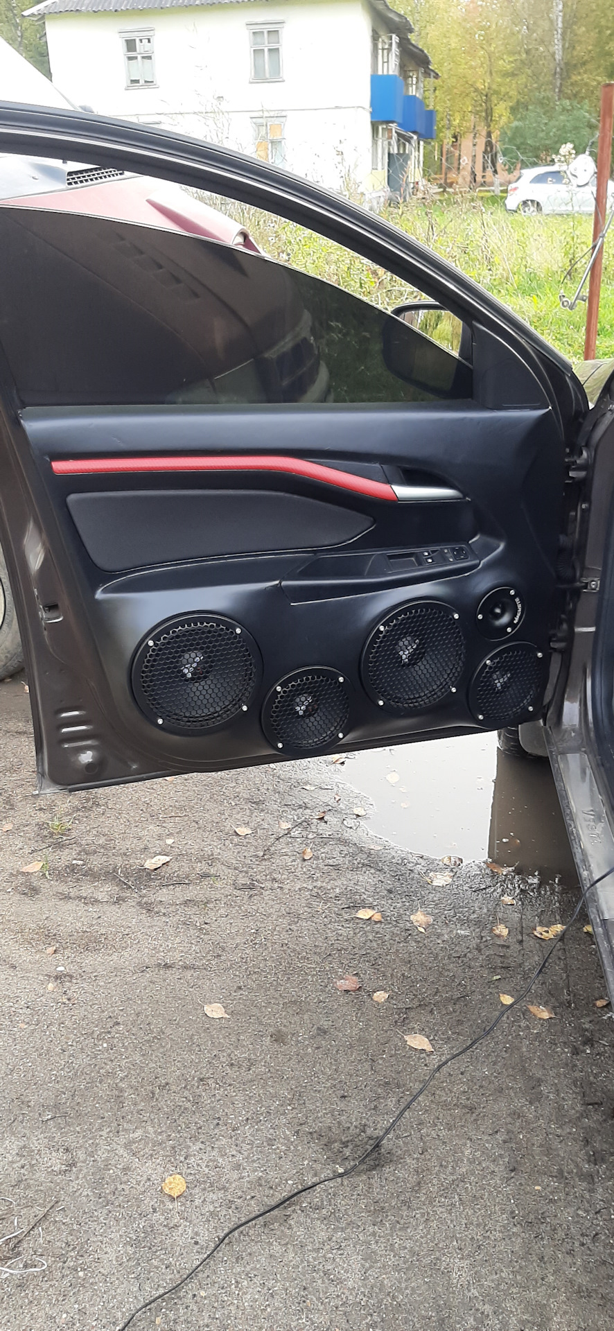 Дверная карта веста автозвук