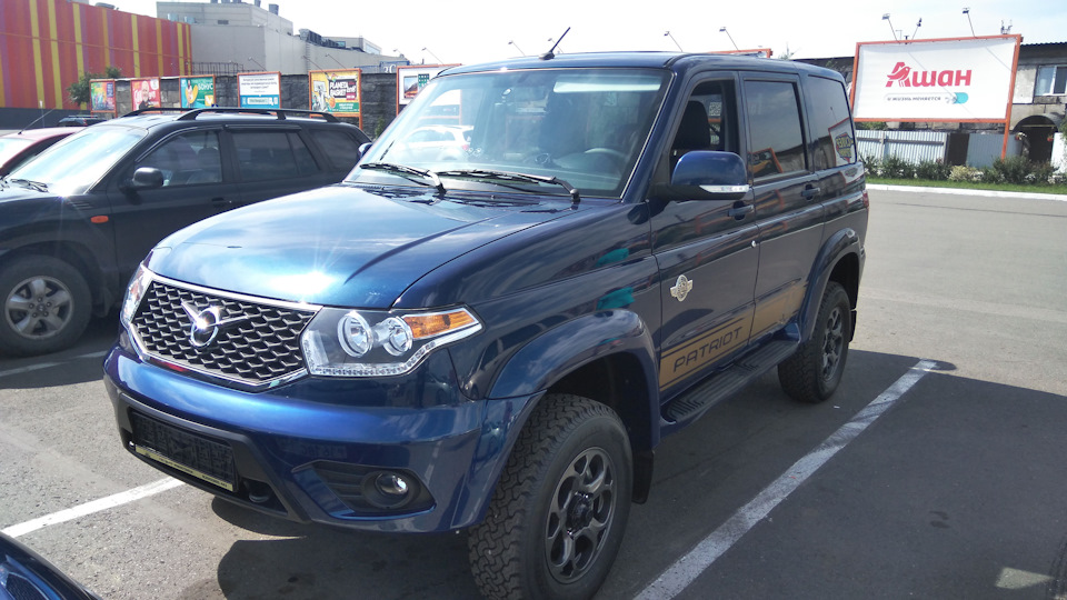 УАЗ Patriot Версия футбол