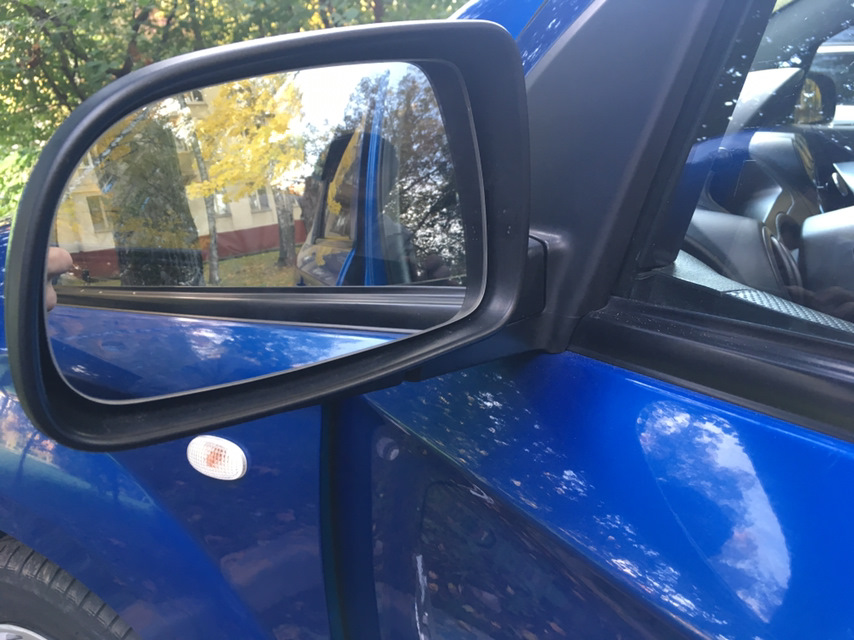 Подогрев зеркал. — Chevrolet Aveo Sedan (1G), 1,4 л, 2008 года ...